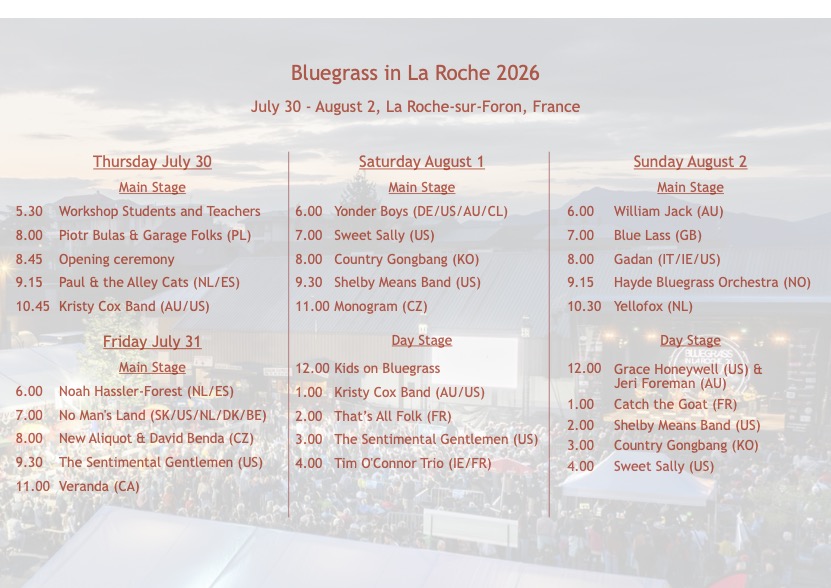 Bluegrass in La Roche