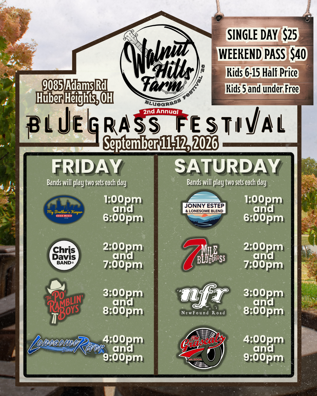 Walnut Hills Bluegrass Festival photo